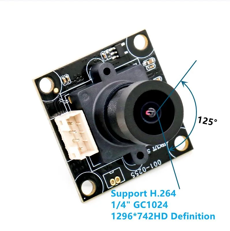 Wide Angle Mjpeg 1megapixel HD Camera USB for Industrial Camera Module USB Machine Vision